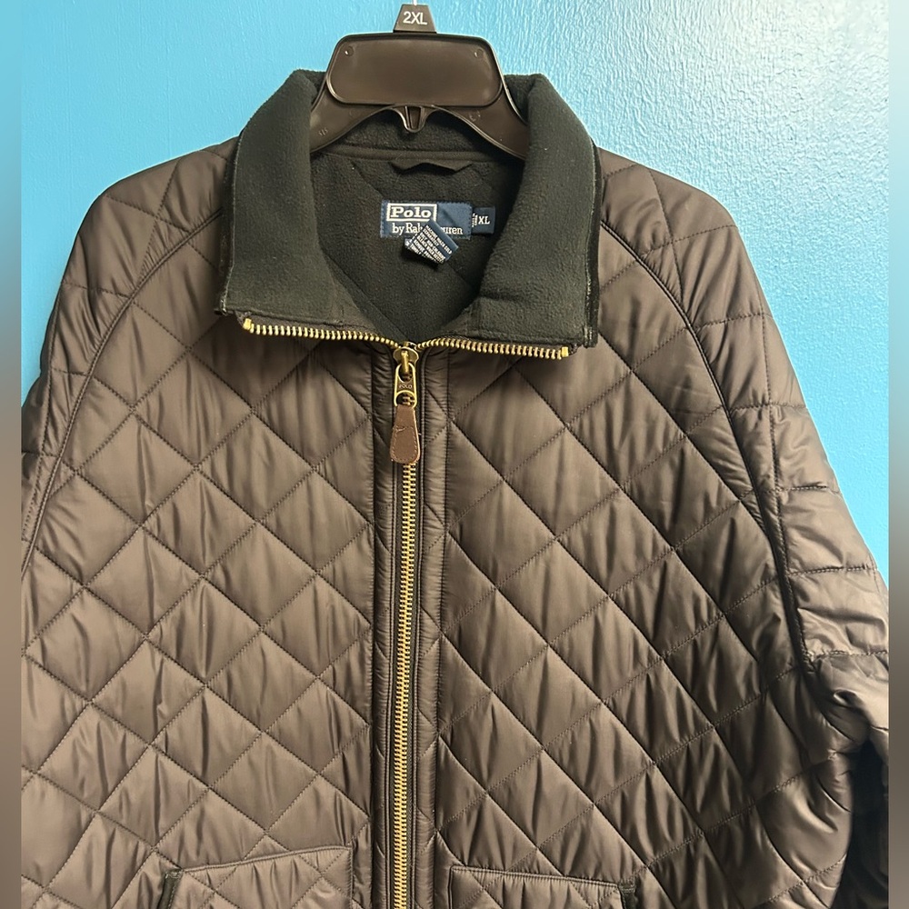 Polo by Ralph Lauren Brown Quilted Puffer Jacket